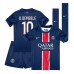 Maillot de foot Paris Saint-Germain Ousmane Dembele #10 Domicile vêtements enfant 2024-25 Manches Courtes (+ pantalon court)